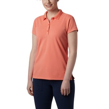 Dámské Polo Columbia PFG Innisfree Short Sleeve Oranžové JUKSHT859